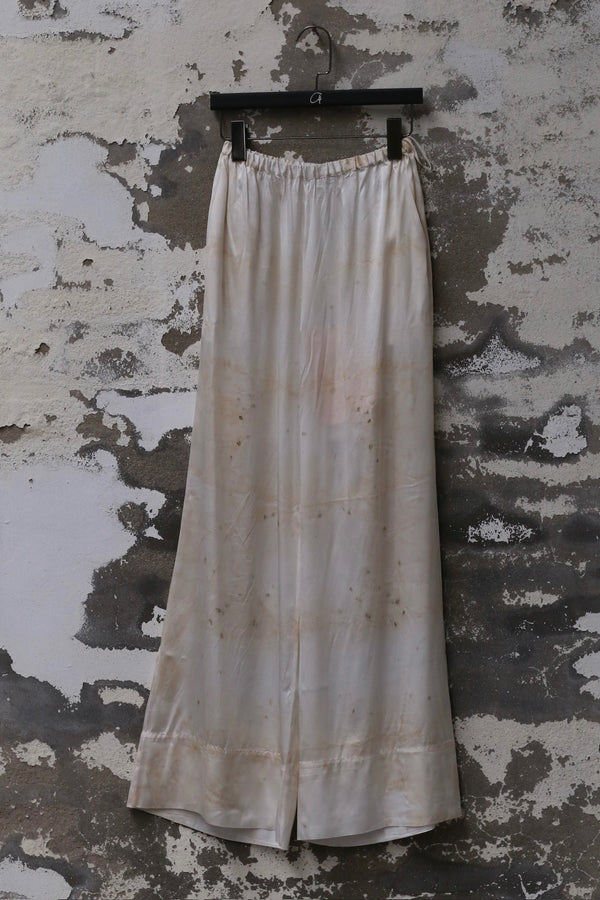 Mutedance 25 Spring/Summer Silk Linen Loose Trousers Series MD-MD25SS78-HOARY MD25SS77